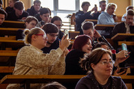 Встреча студентов с Нелли Гайдухиной
