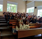 Собрание первокурсников на физико-техническом факультете